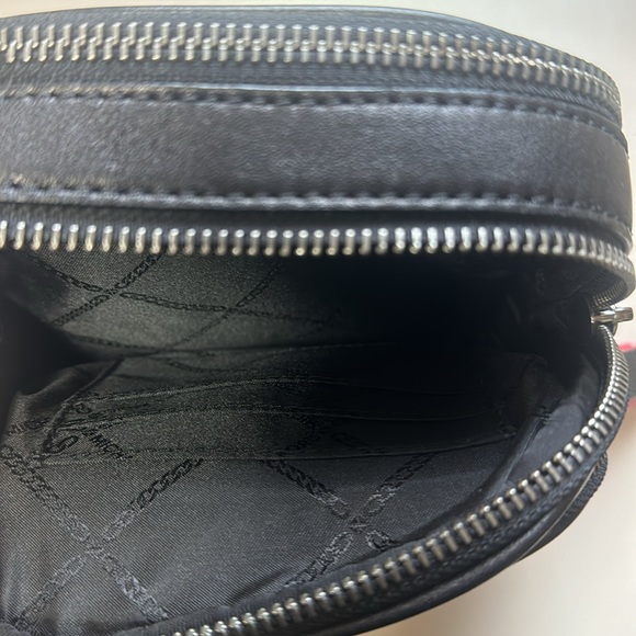 Michael Kors Black & Pink Leather Crossbody Bag With Normal Signs Of Wear - Picture 7 of 16